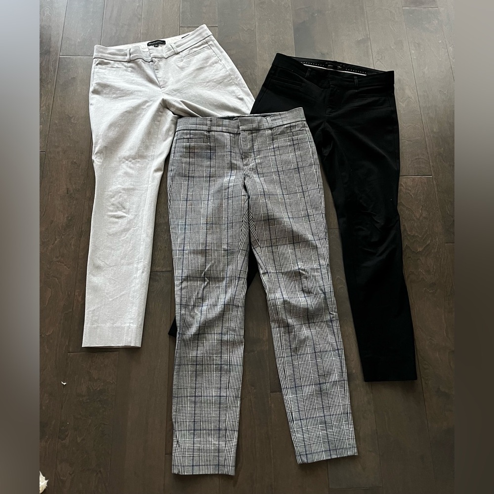 3 PAIRS - Banana Republic Sloan Pants